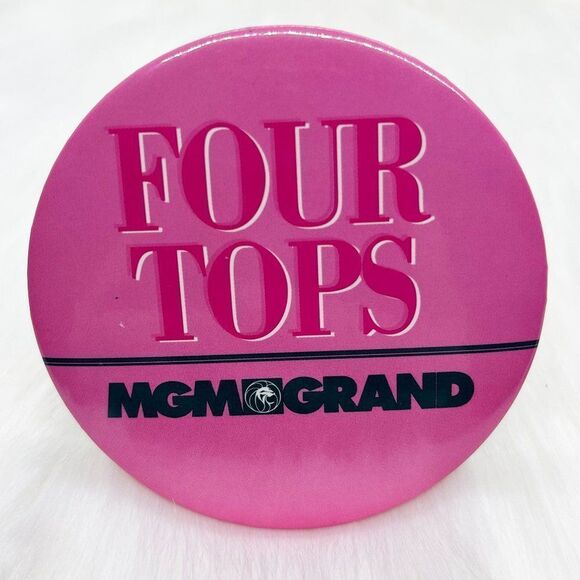 🔮 5/$25 Vintage Four Tops‎ at the MGM Grand Pin - Picture 1 of 3